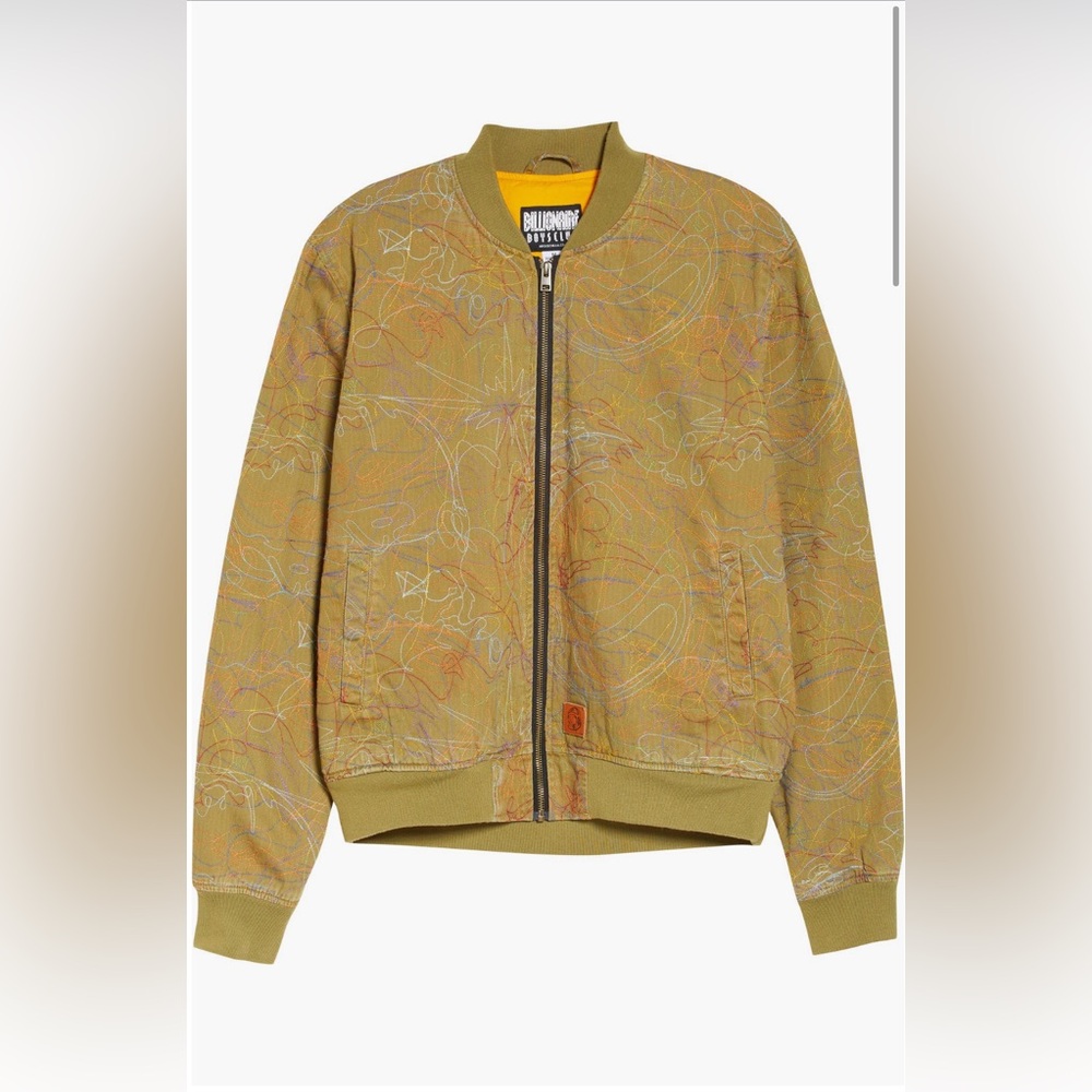 Billionaire Boys Club Olive Green Bomber Jacket